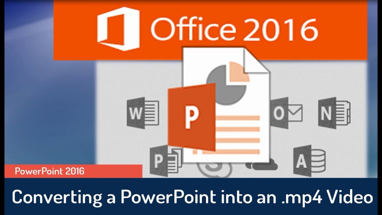 how to make a movie from powerpoint for mac 2016